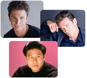 Dominic Keating, Connor Trinneer and Garrett Wang