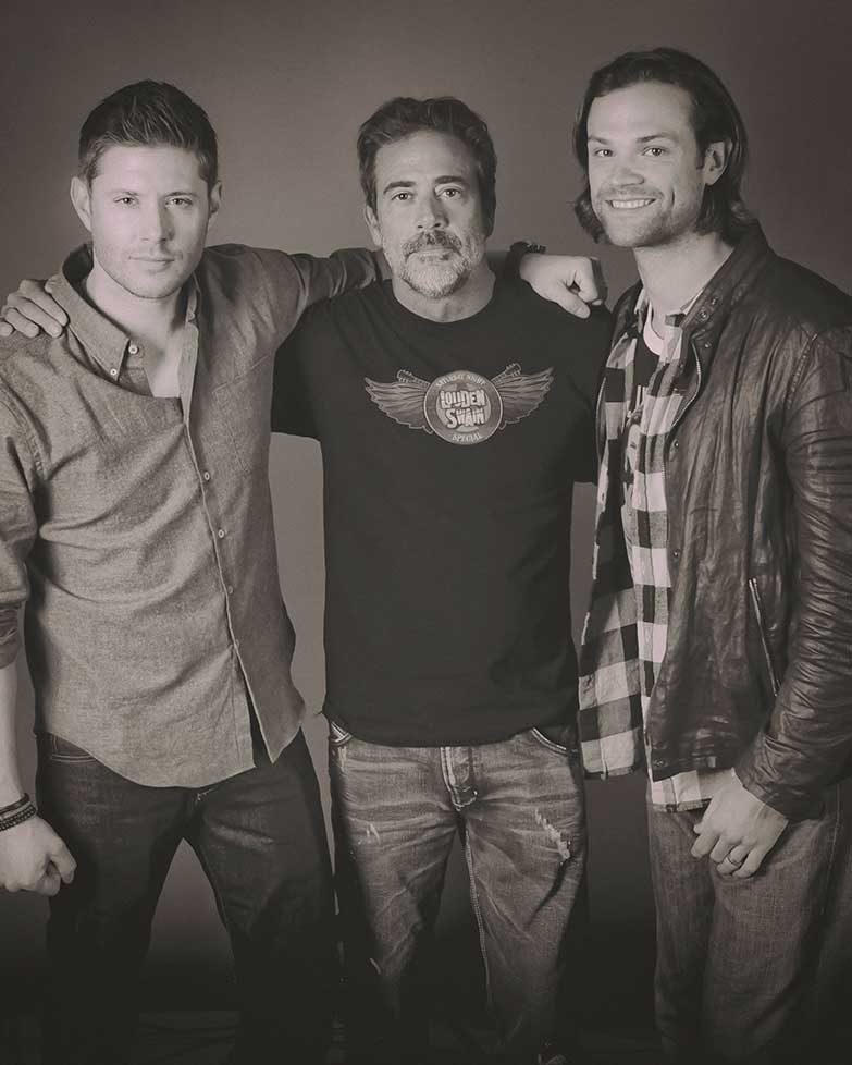 Jensen, Jeffrey Dean Morgan and Jared