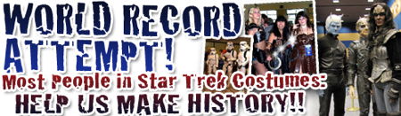 start trek costumes world record