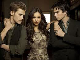 Nina, Ian and Paul of The Vampire Diaries