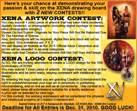 xena art contest