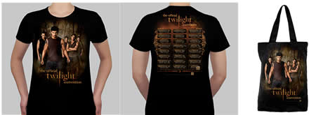 twilight t-shirt and tote