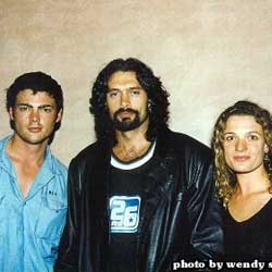 Karl Urban, Kevin Smith and Danielle Cormack