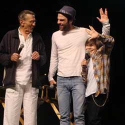 Nimoy and Quinto