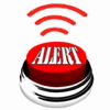 red alert customer service button