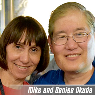 Mike and Denise Okuda