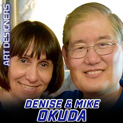 Denise and Mike Okuda
