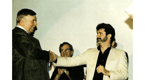 Gene Roddenberry and George Lucas