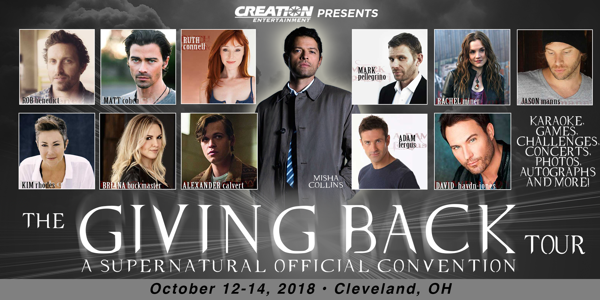 Creation Entertainment's Supernatural Offical Convention in Cleveland, OH