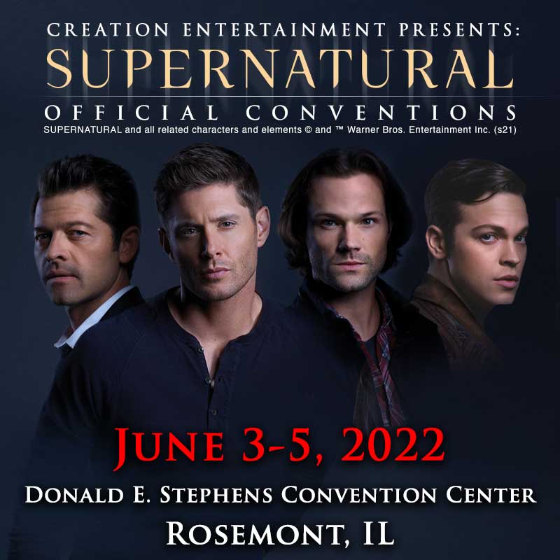 Creation Entertainment's Supernatural Offical Convention in Rosemont