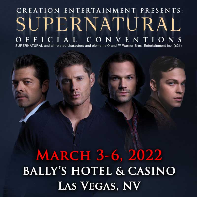 Las Vegas Convention Schedule 2022 Creation Entertainment's Supernatural Offical Convention In Las Vegas