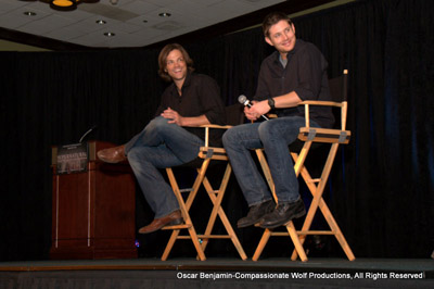Jared and Jensen On Stage