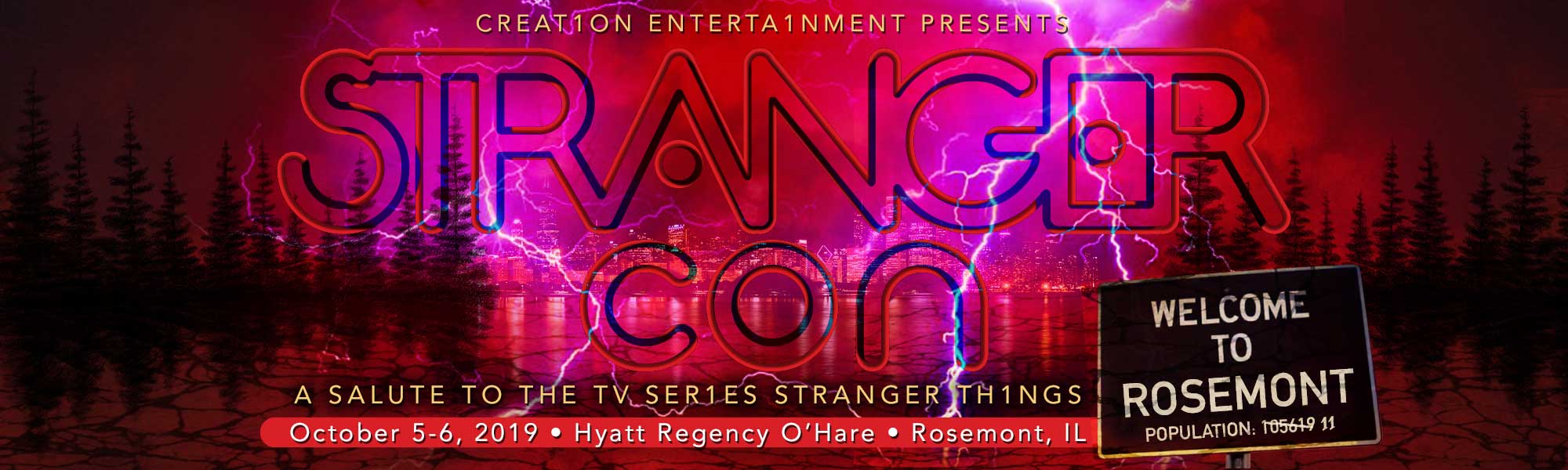 Creation Entertainment presents STRANGER CON a salute to the TV series
