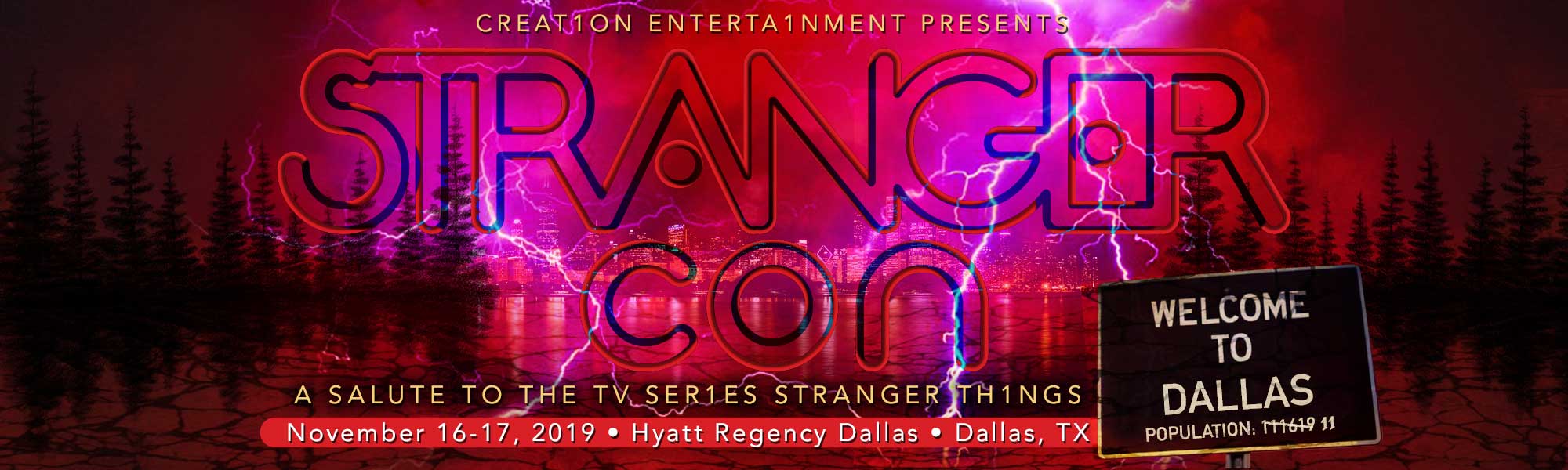 Creation Entertainment Presents Stranger Con A Salute To The Tv