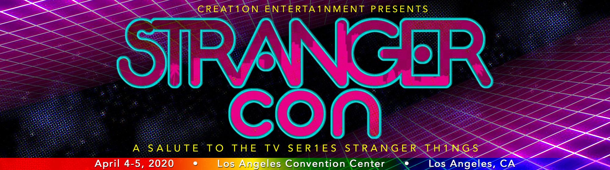 Creation Entertainment Presents Stranger Con A Salute To The Tv