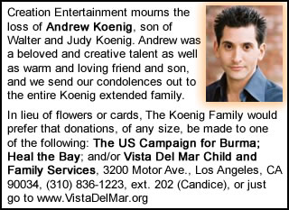 andrew koenig memorial